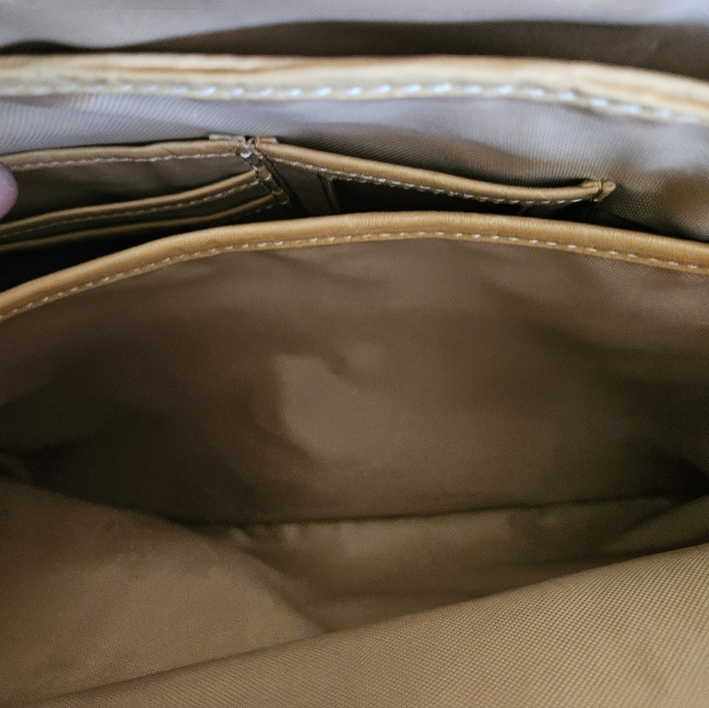 Osgoode Marley Tan Leather Work Bag - Picture 10 of 11